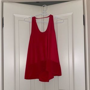 BCBGMaxAzria Red Tank Top